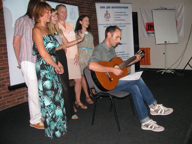 Celebration of the 10th anniversary of ICAN Club, the best place in Minsk to practice English