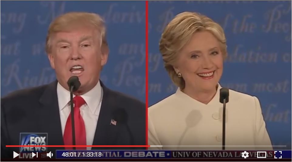  the FULL FINAL DEBATE between Donald Trump and Hillary Clinton on October 19, 2016 in the University of Nevada Las Vegas