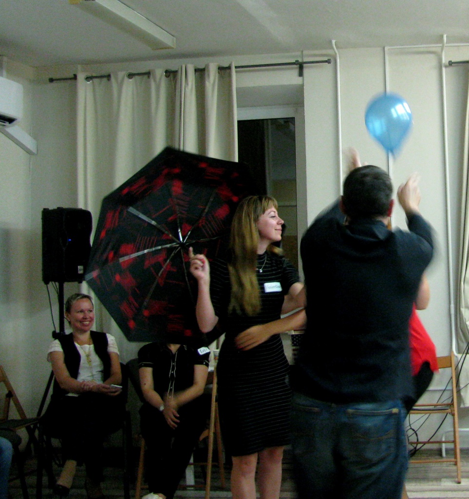 The 9th Birthday Party in ICAN Club. Mary Poppins improvisation