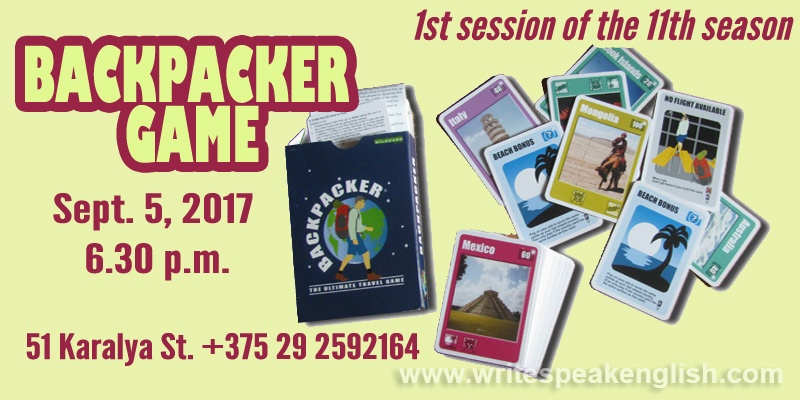 Backpacker Game
