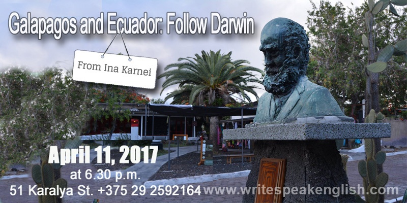 Galapagos and Ecuador: Follow Darwin (from Ina Karnei)