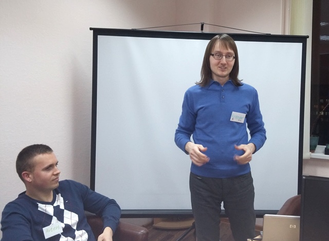 Publiс speaking in ICAN Club (Minsk): presentation of jobs Клуб для англоговорящих "ICAN" в Минске: практика английского публичные выступления