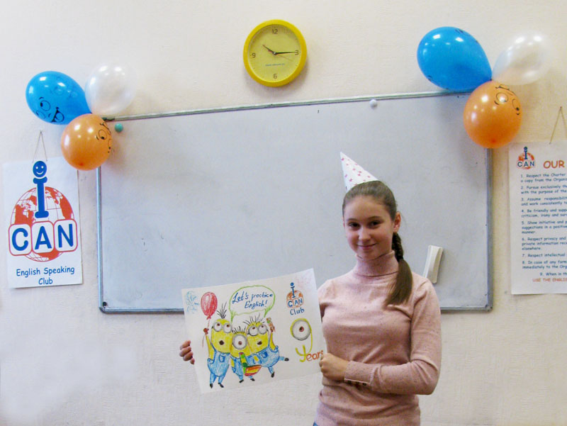 The 9th Birthday Party in ICAN Club for Young Learners