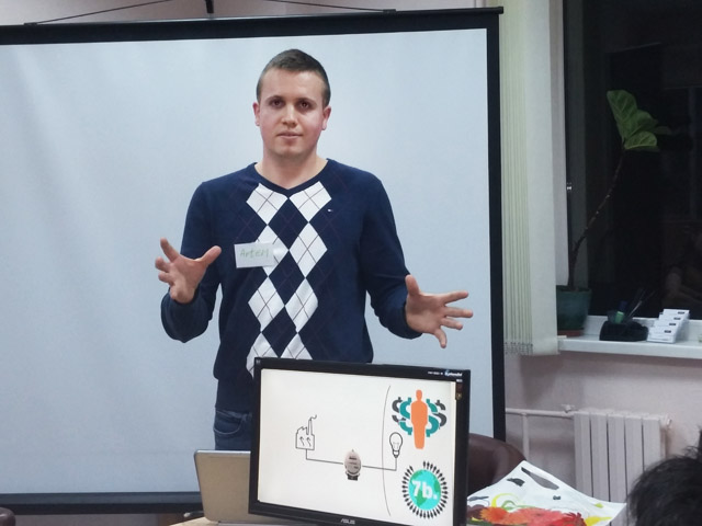 Publiс speaking in ICAN Club (Minsk): presentation of jobs Клуб для англоговорящих "ICAN" в Минске: практика английского публичные выступления