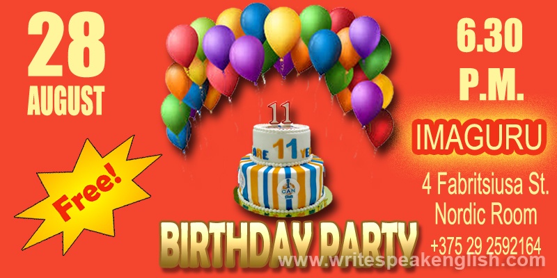 11th Birthday Party of ICAN Club