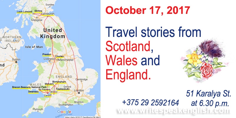 Travel Stories from Scotland, Wales and England
