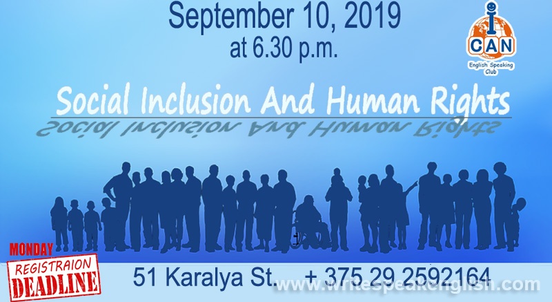 Social Inclusion And Human Rights