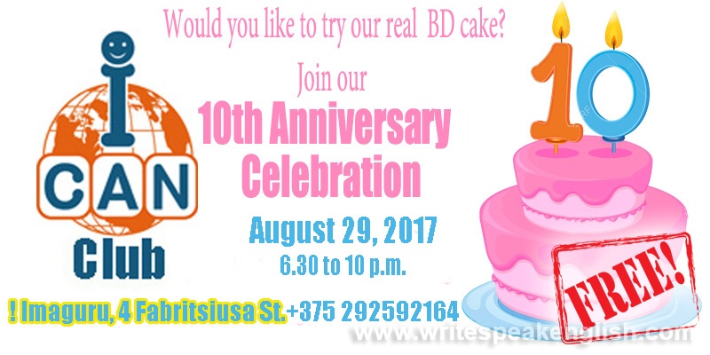 Celebration of the 10th Anniversary of ICAN Club