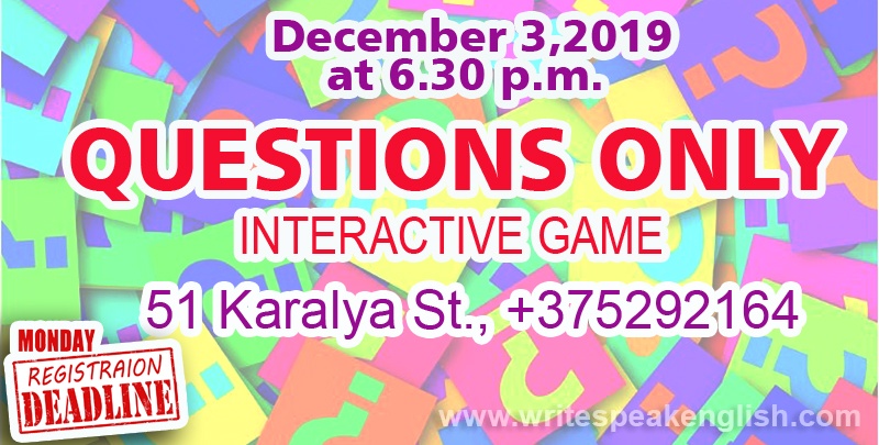 Questions Only (Interactive Game)-2019