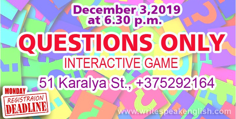 Questions Only (Interactive Game)-2019