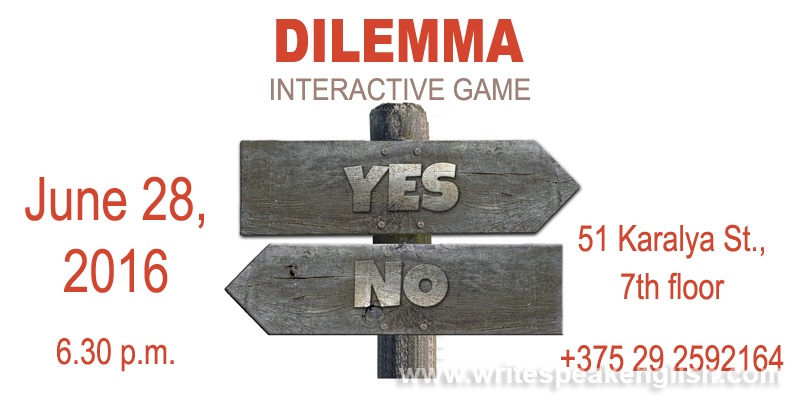 Dilemma: Interactive Communication Game